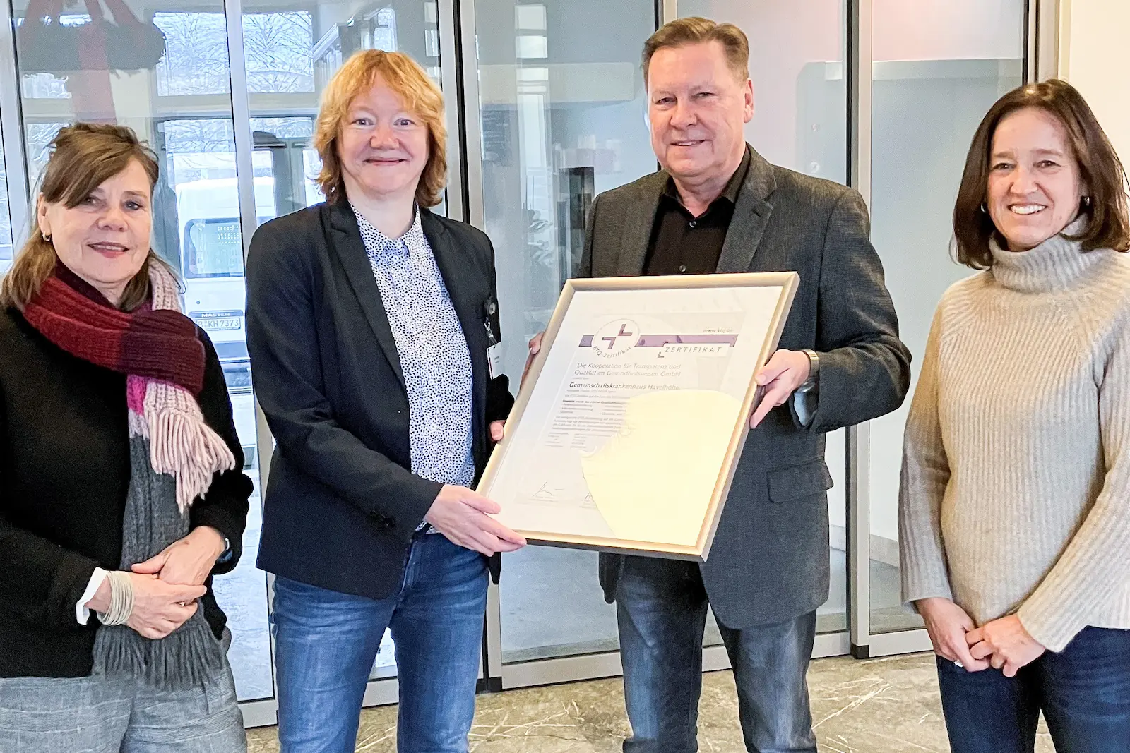 Gemeinschaftskrankenhaus Havelhöhe - GKH zum fünften Mal erfolgreich KTQ-zertifiziert